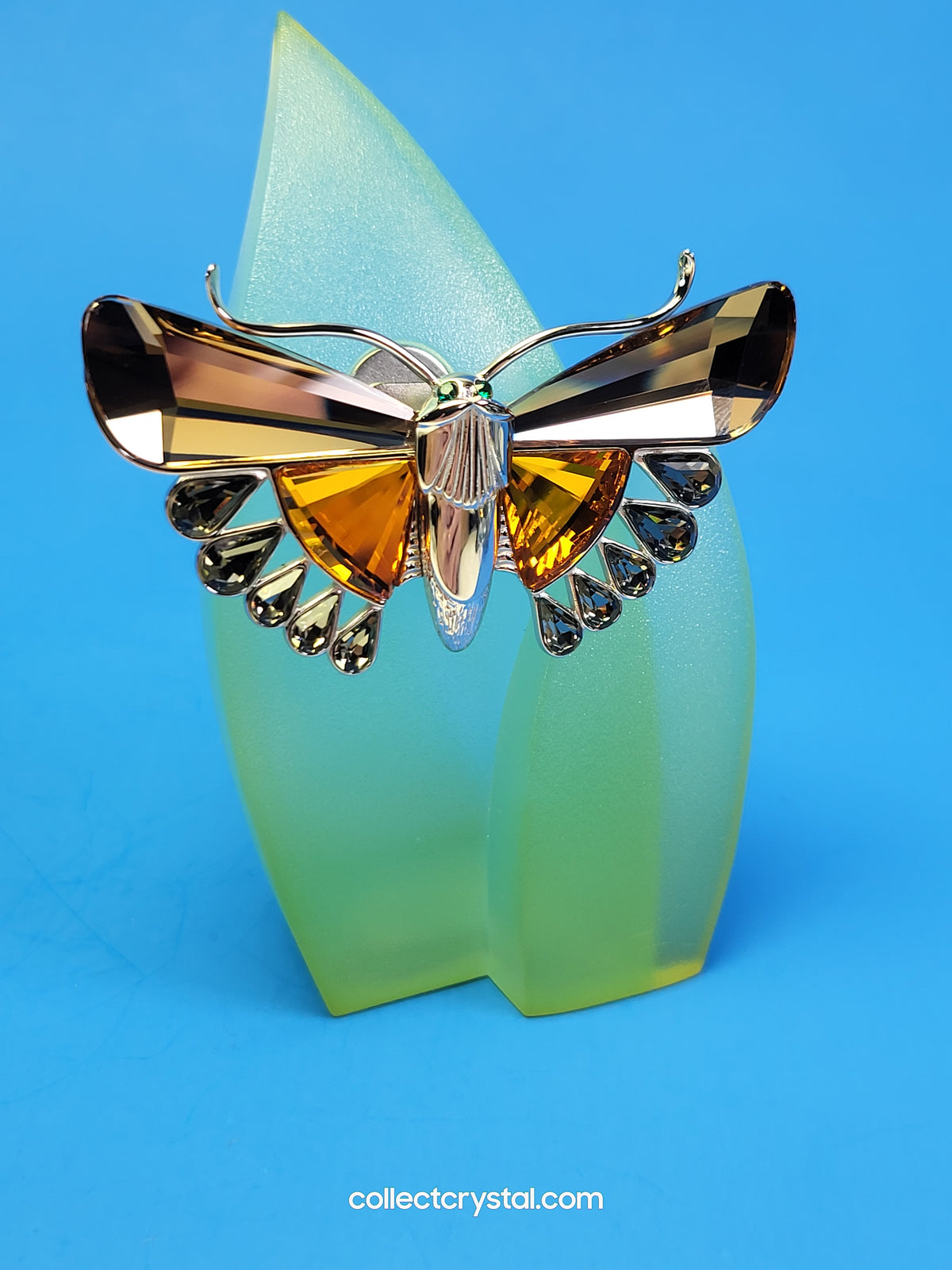 Paradise - Dragonfly Brooch Pin - Aikawa Light Topaz # 622585