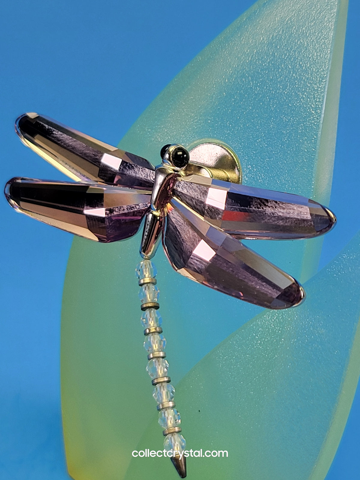 Paradise - Dragonfly Brooch Pin - Acala Light Amethyst # 622588