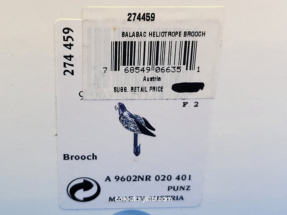 PARADISE BIRDS – BROOCH BALABAC SAPPHIRE 274459