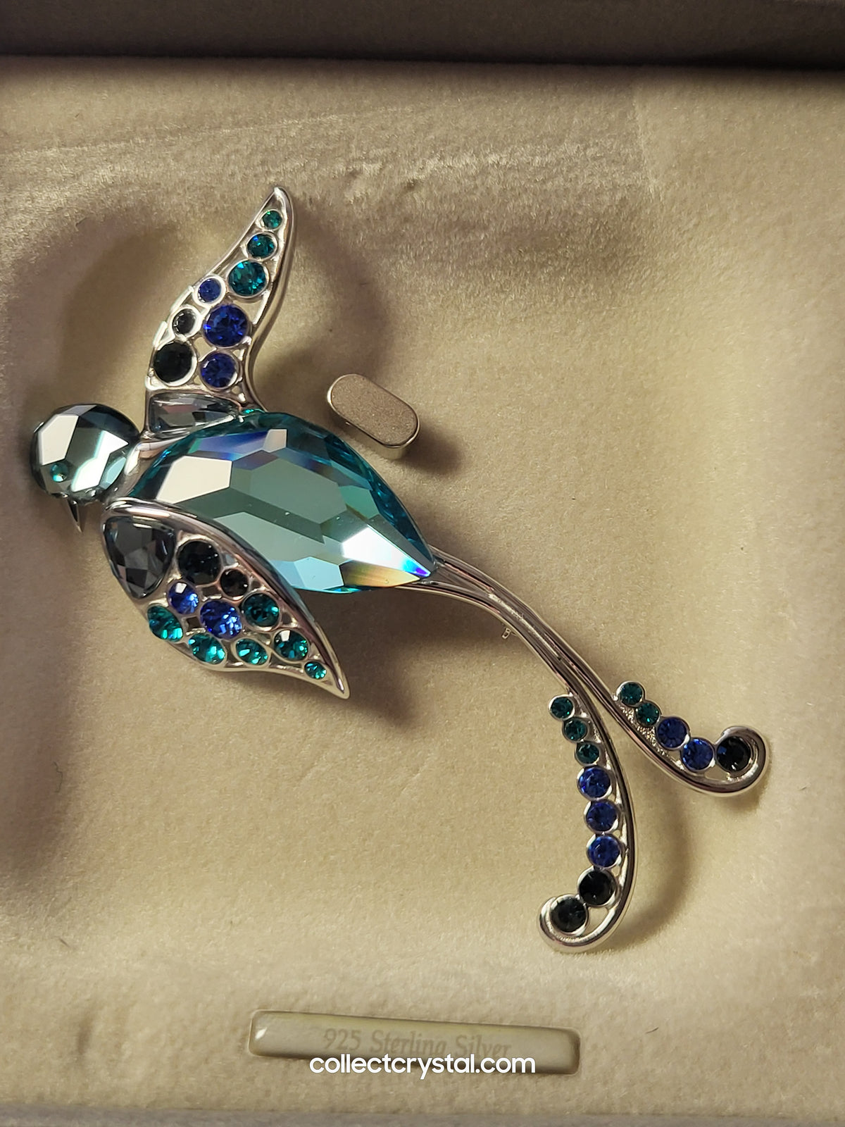 PARADISE BIRDS – BROOCH BOKALI BLUE 276844