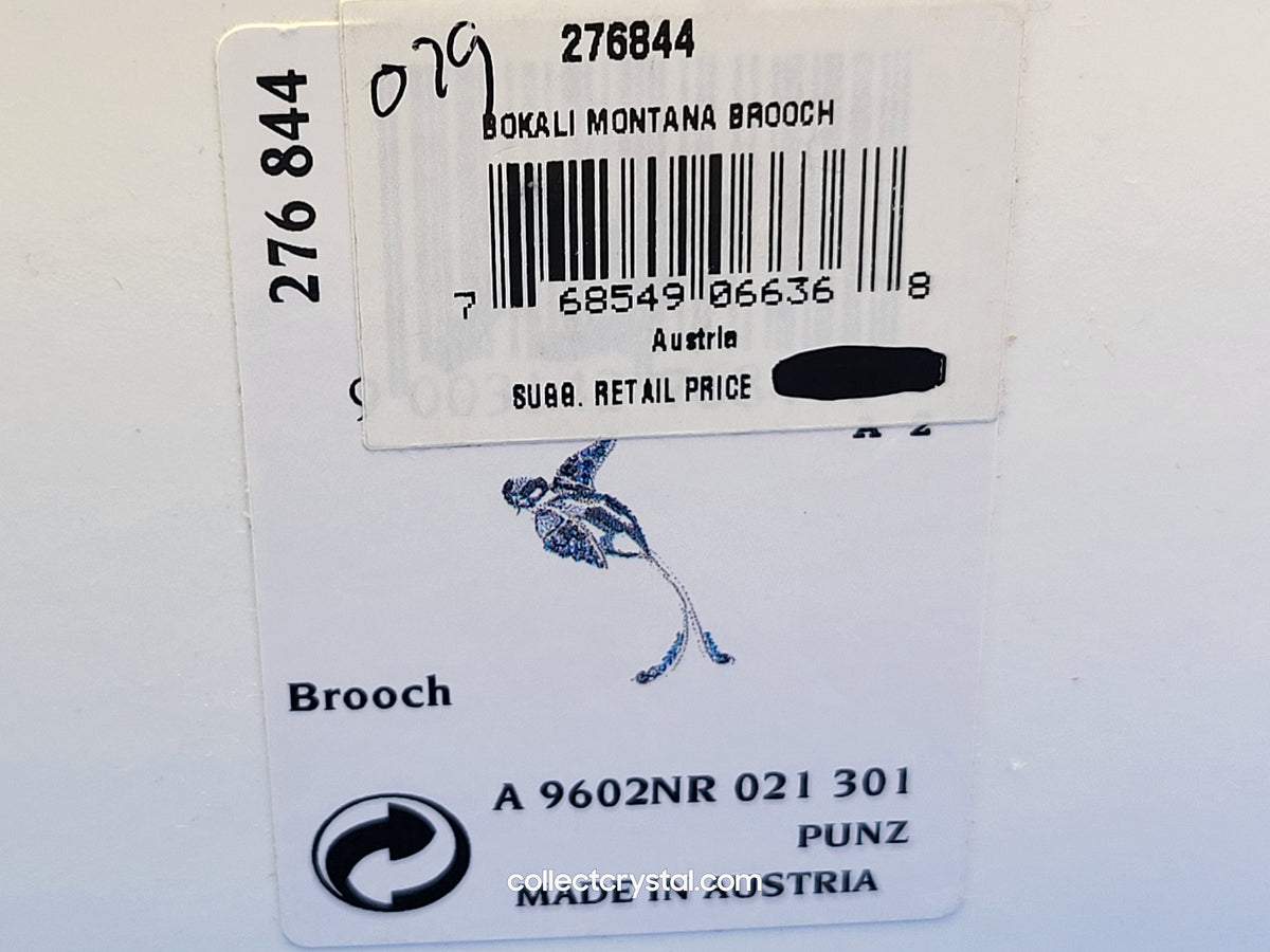 PARADISE BIRDS – BROOCH BOKALI BLUE 276844