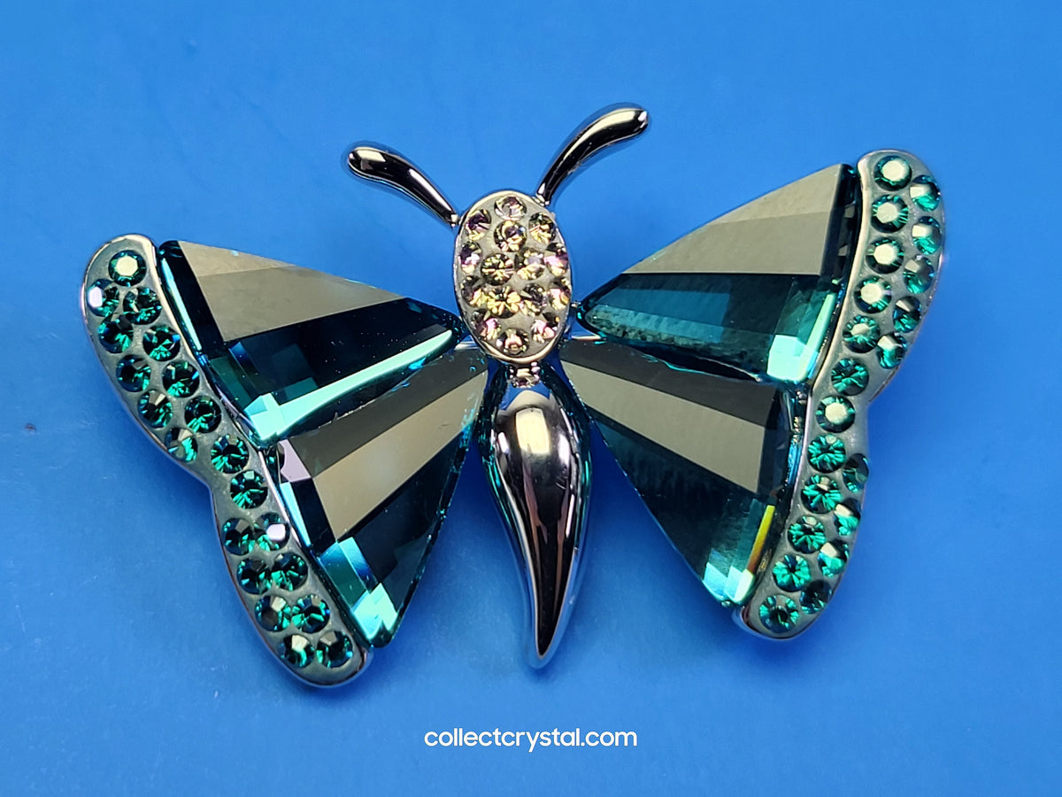 PARADISE BUGS BROOCH – BUTTERFLY Dmul TURQUOISE 928355