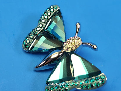 PARADISE BUGS BROOCH – BUTTERFLY Dmul TURQUOISE 928355