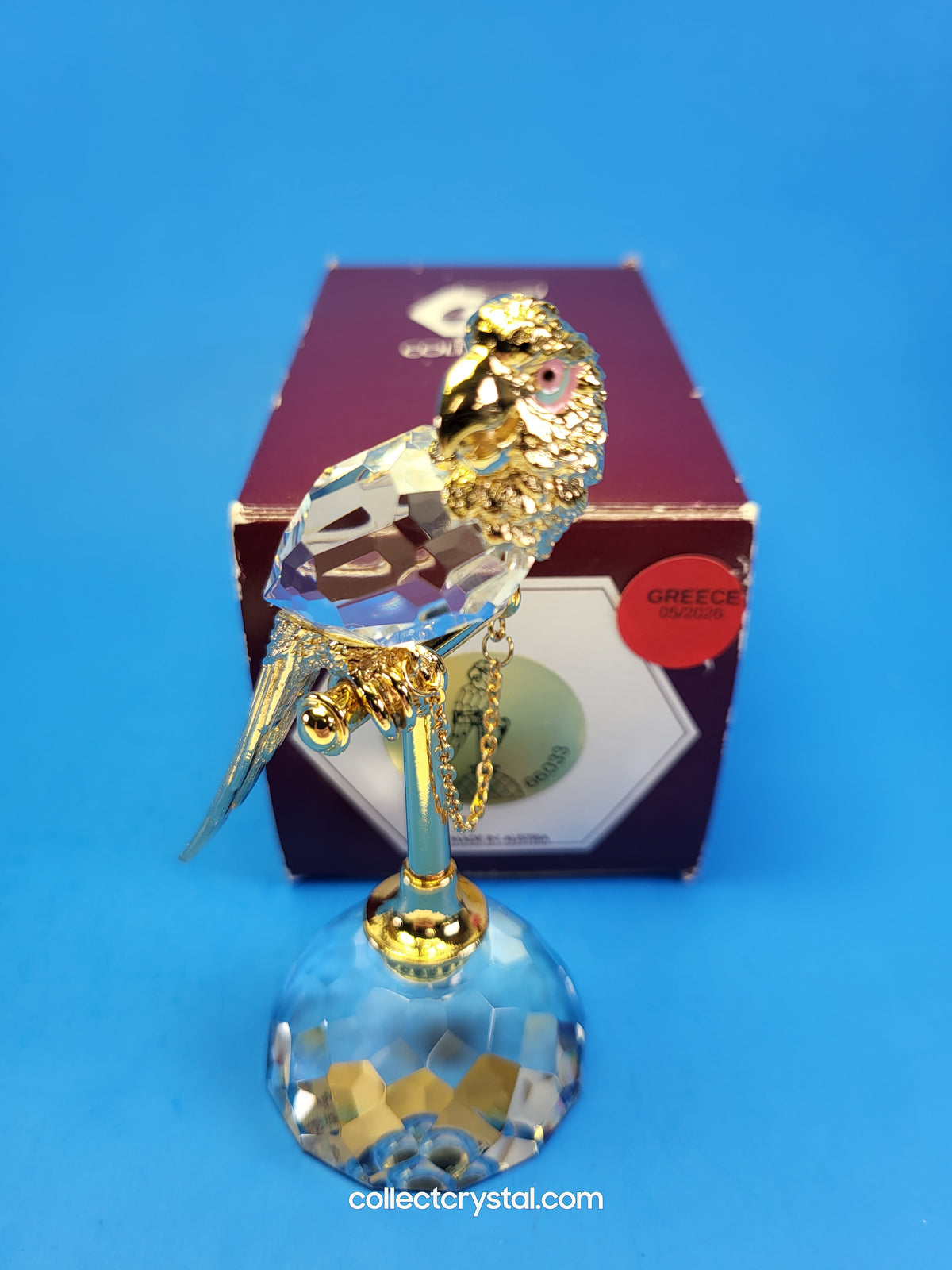Swarovski Trimlite Parrot on a Stand - 66033