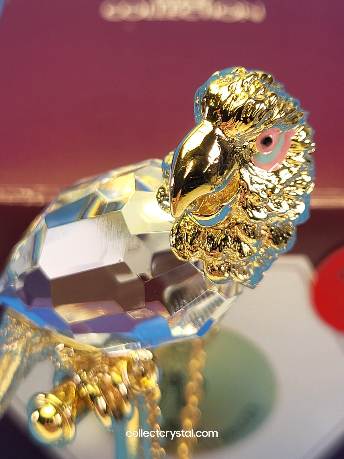Swarovski Trimlite Parrot on a Stand - 66033