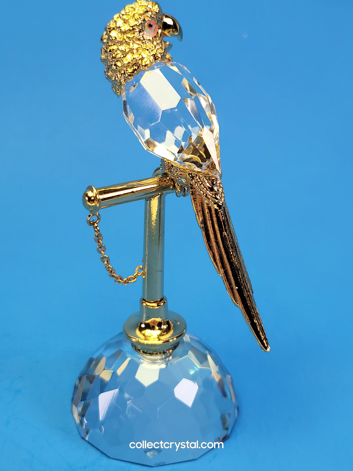 Swarovski Trimlite Parrot on a Stand - 66033