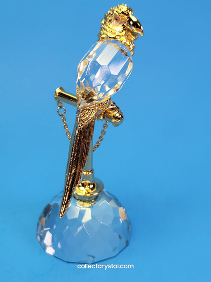 Swarovski Trimlite Parrot on a Stand - 66033