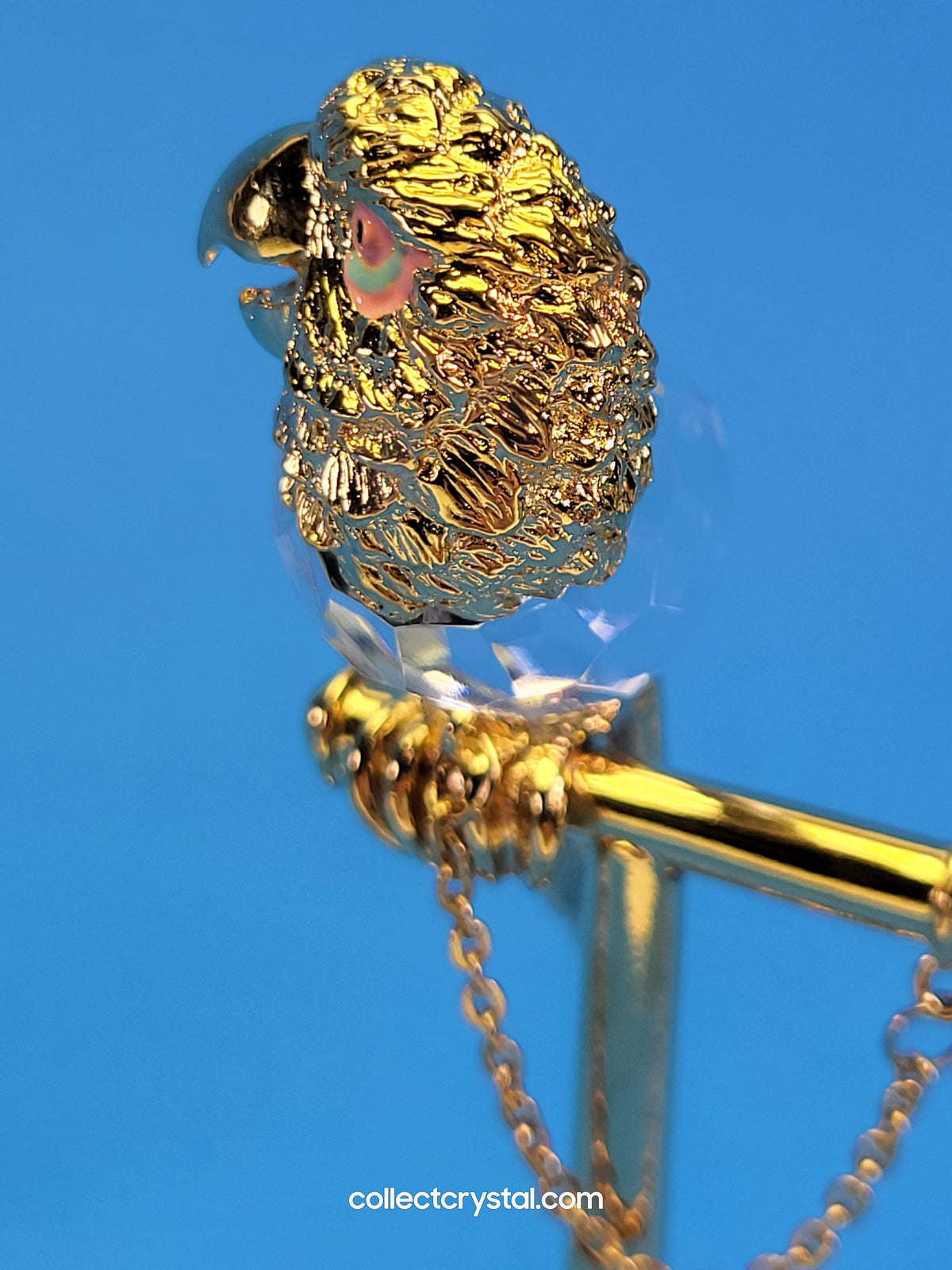 Swarovski Trimlite Parrot on a Stand - 66033
