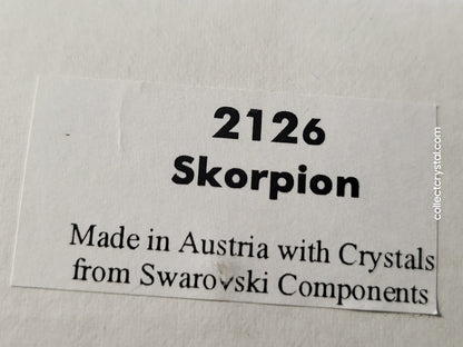 OLIVER WEBER -  Skorpion Scorpion Figurine # 2126 MIB
