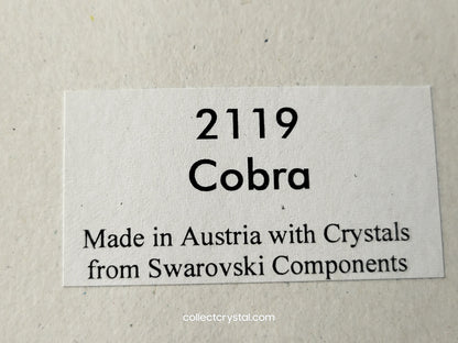 Oliver Webber Cobra - # 2119