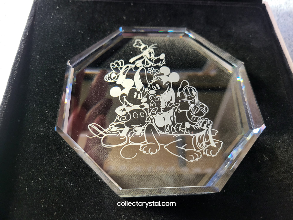 Arribas DISNEY FAB FIVE 5 Mickey Minnie Donald Goofy Pluto LE 500 paperweight