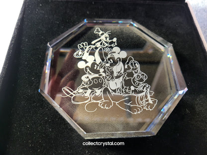 Arribas DISNEY FAB FIVE 5 Mickey Minnie Donald Goofy Pluto LE 500 paperweight