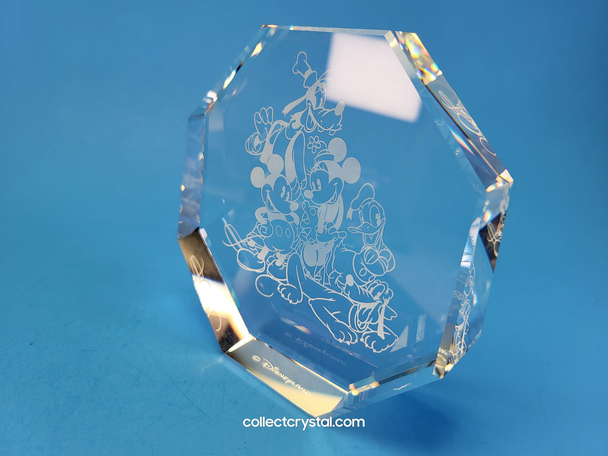 Arribas DISNEY FAB FIVE 5 Mickey Minnie Donald Goofy Pluto LE 500 paperweight