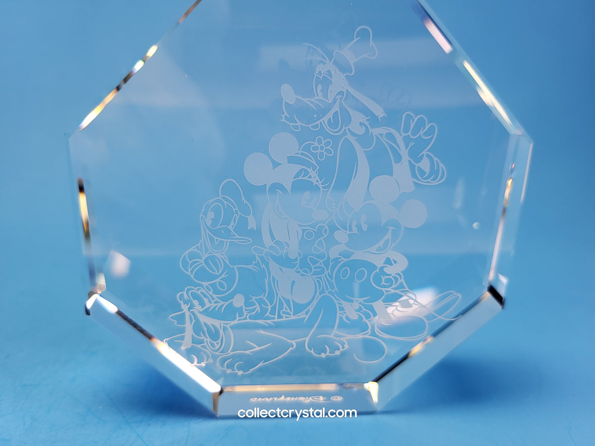 Arribas DISNEY FAB FIVE 5 Mickey Minnie Donald Goofy Pluto LE 500 paperweight
