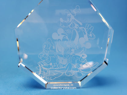 Arribas DISNEY FAB FIVE 5 Mickey Minnie Donald Goofy Pluto LE 500 paperweight