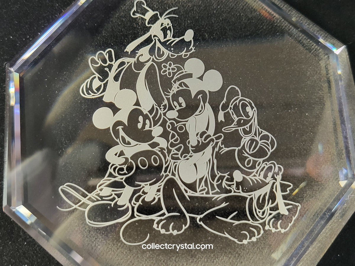 Arribas DISNEY FAB FIVE 5 Mickey Minnie Donald Goofy Pluto LE 500 paperweight