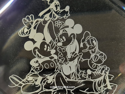 Arribas DISNEY FAB FIVE 5 Mickey Minnie Donald Goofy Pluto LE 500 paperweight