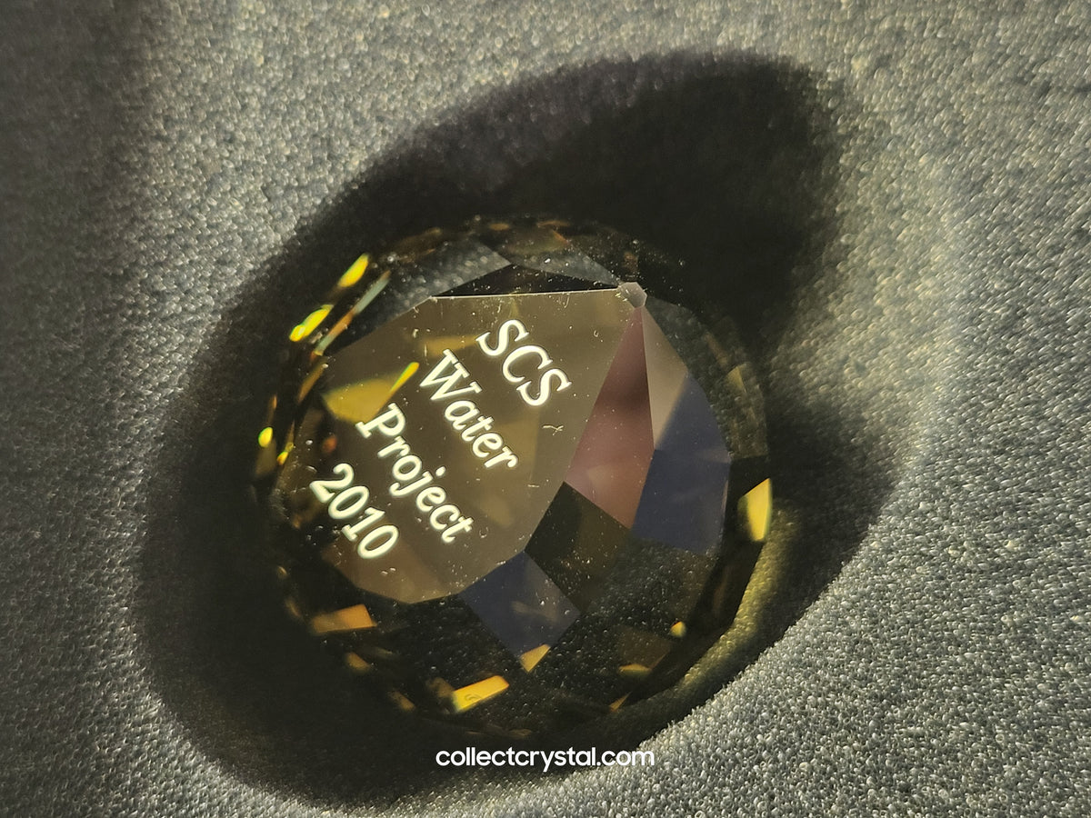 SCS WATER PROJECT PAPER WEIGHT ~ LIMITED EDITION 2010 MIB # 1031280