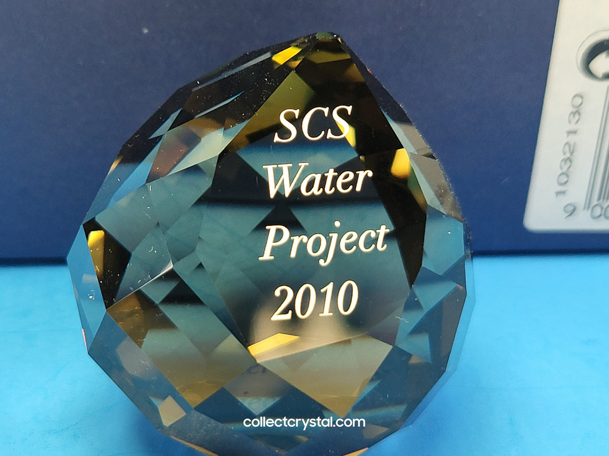 SCS WATER PROJECT PAPER WEIGHT ~ LIMITED EDITION 2010 MIB # 1031280
