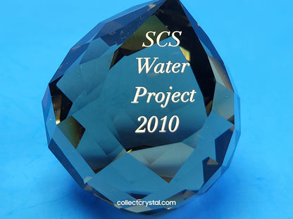 SCS WATER PROJECT PAPER WEIGHT ~ LIMITED EDITION 2010 MIB # 1031280