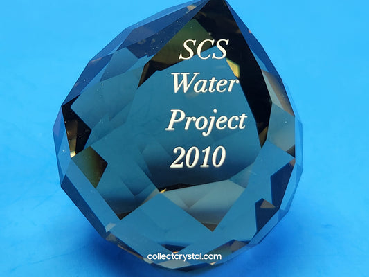 SCS WATER PROJECT PAPER WEIGHT ~ LIMITED EDITION 2010 MIB # 1031280