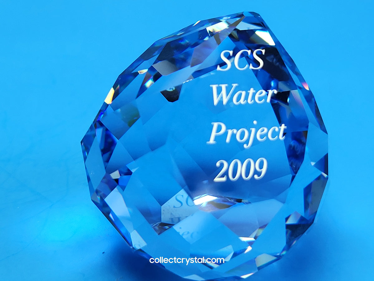 SCS WATER PROJECT PAPER WEIGHT ~ LIMITED EDITION 2009 MIB # 984422