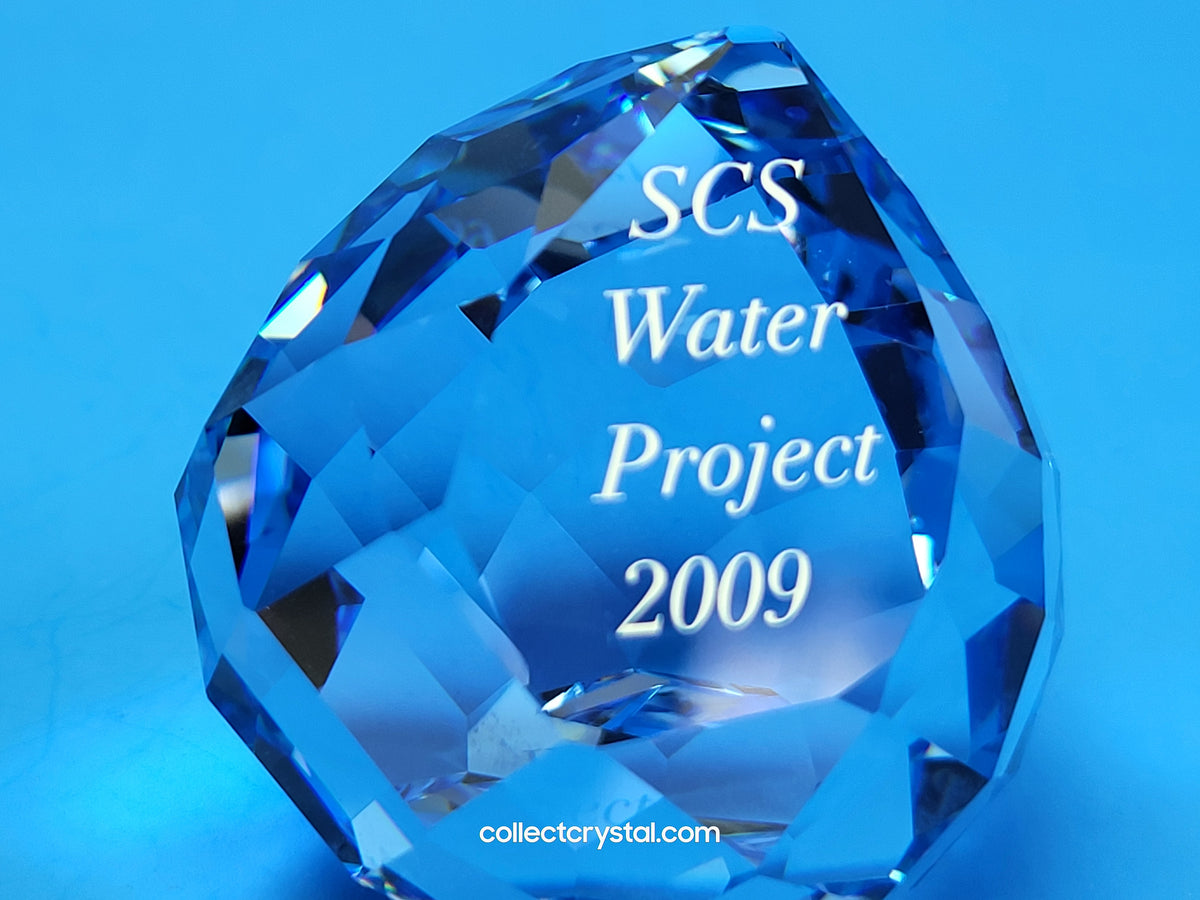 SCS WATER PROJECT PAPER WEIGHT ~ LIMITED EDITION 2009 MIB # 984422