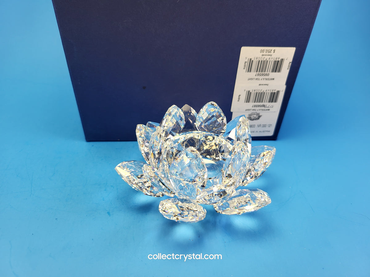 Waterlily water lily tea light candle holder candleholder # 956597