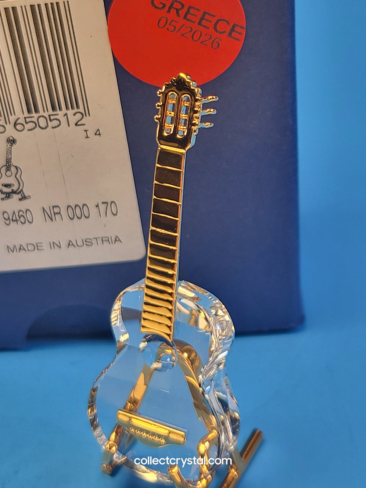 Memories Guitar Figurine with Stand 173367 MIB MUSICAL INSTRUMENT VERSION 1