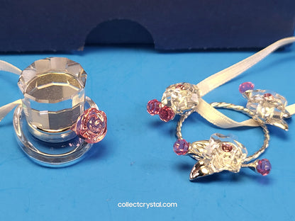 MEMORIES – TOP HAT AND GARLAND RHODIUM 624579