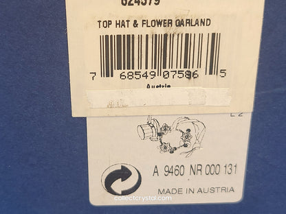 MEMORIES – TOP HAT AND GARLAND RHODIUM 624579