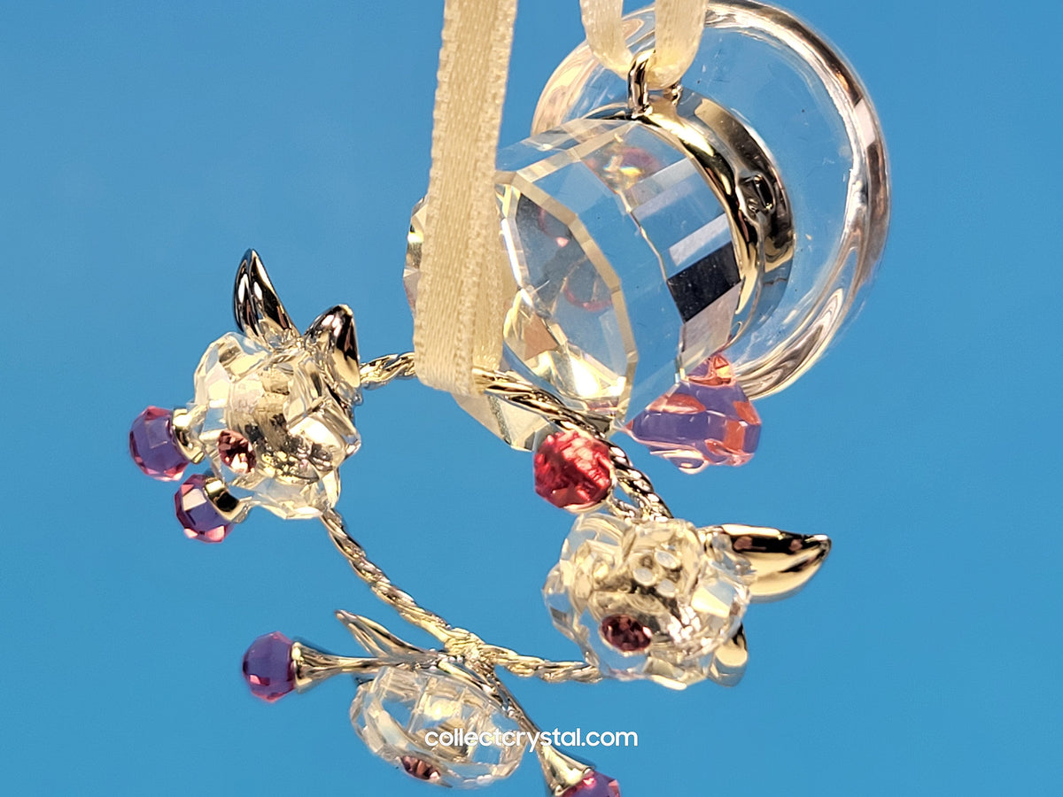 MEMORIES – TOP HAT AND GARLAND RHODIUM 624579