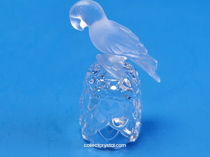 PARROT on Thimble Base #  012007 OR 9440 000 003 Bird - Crystal Colors