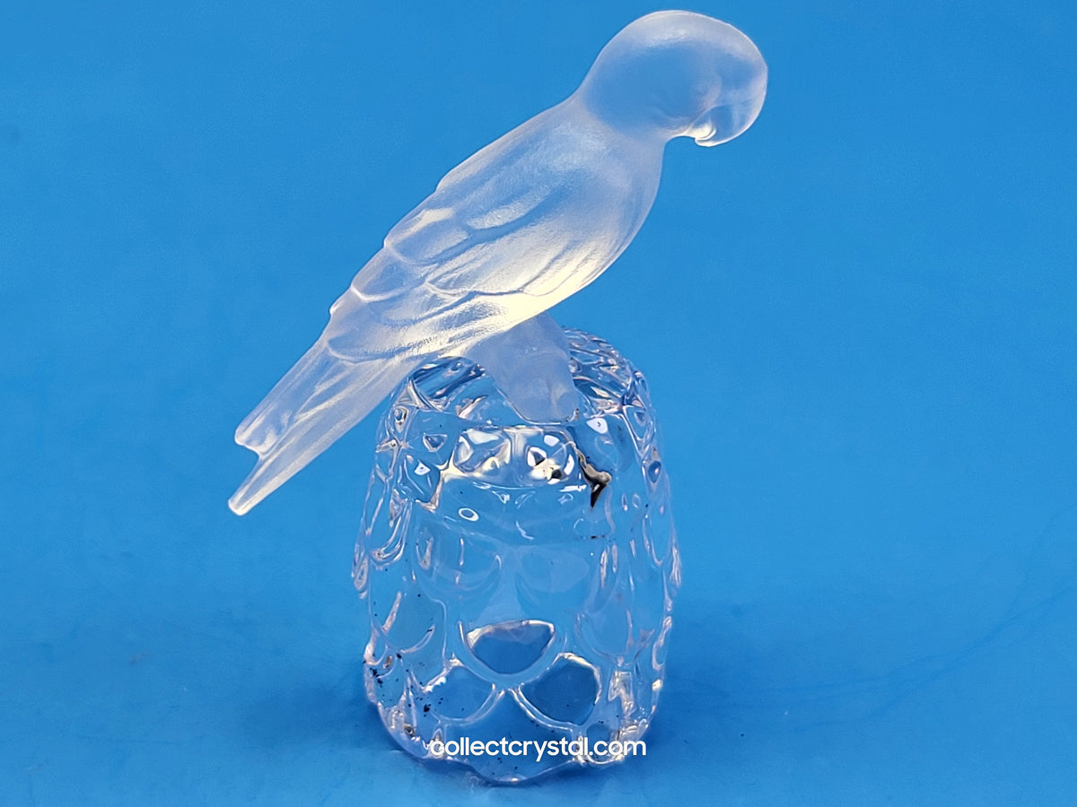 PARROT on Thimble Base #  012007 OR 9440 000 003 Bird - Crystal Colors