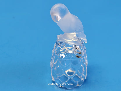 PARROT on Thimble Base #  012007 OR 9440 000 003 Bird - Crystal Colors