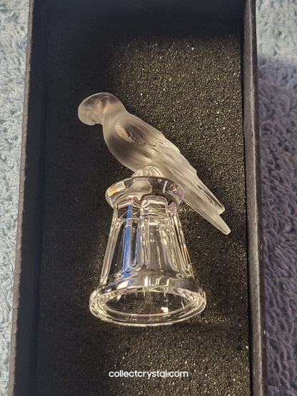 PARROT on Thimble Base #  012007 OR 9440 000 003 Bird - Crystal Colors