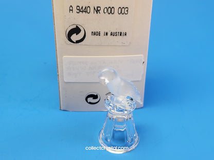 PARROT on Thimble Base #  012007 OR 9440 000 003 Bird - Crystal Colors
