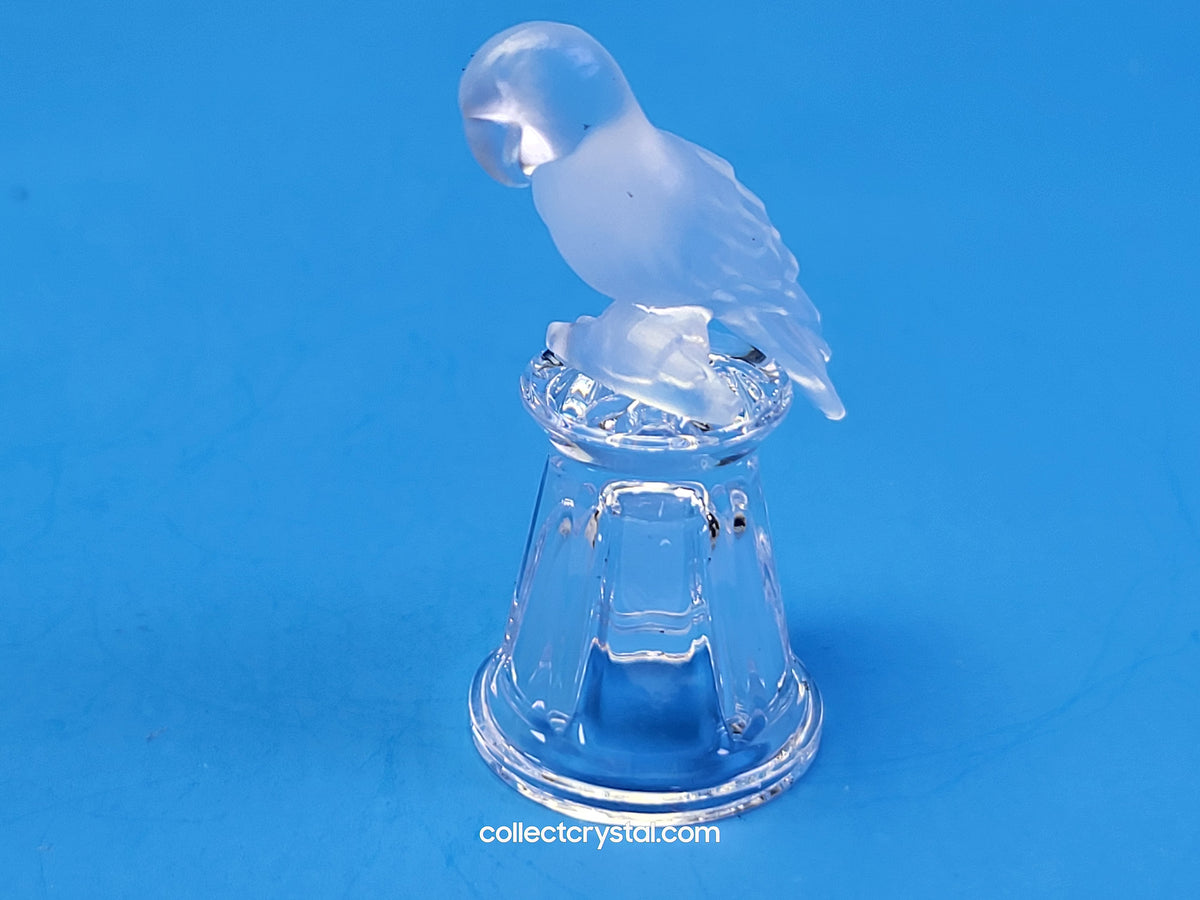PARROT on Thimble Base #  012007 OR 9440 000 003 Bird - Crystal Colors