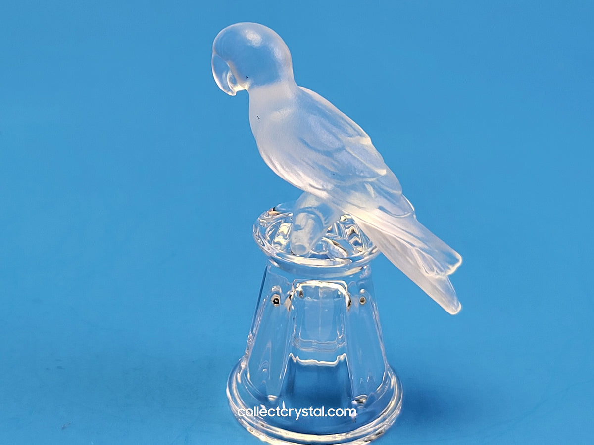 PARROT on Thimble Base #  012007 OR 9440 000 003 Bird - Crystal Colors