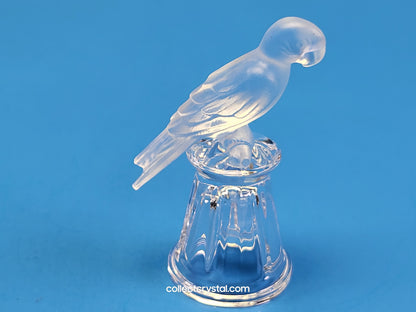 PARROT on Thimble Base #  012007 OR 9440 000 003 Bird - Crystal Colors