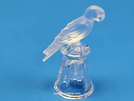 PARROT on Thimble Base #  012007 OR 9440 000 003 Bird - Crystal Colors