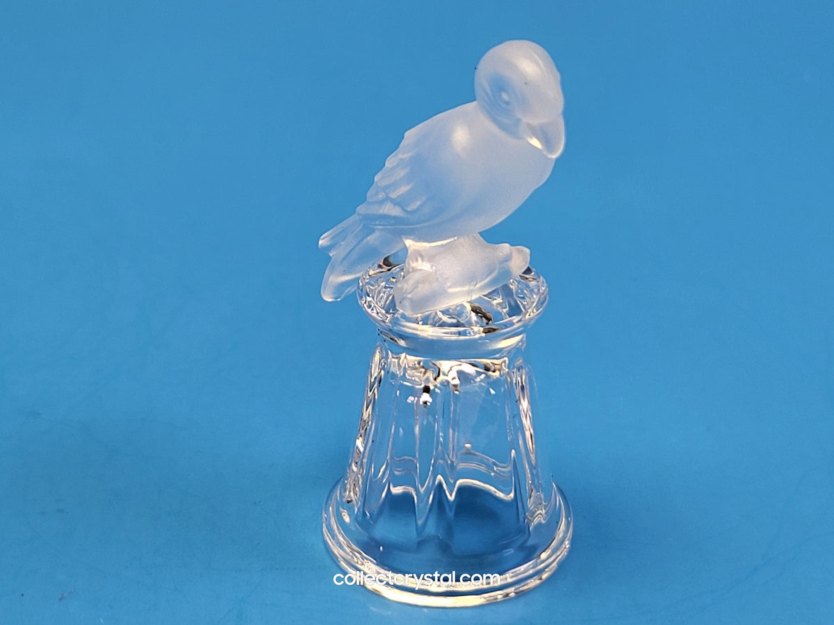 PARROT on Thimble Base #  012007 OR 9440 000 003 Bird - Crystal Colors