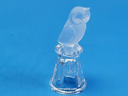 OWL on Thimble Base #  012007 OR 9440 100 002 Bird - Crystal Colors