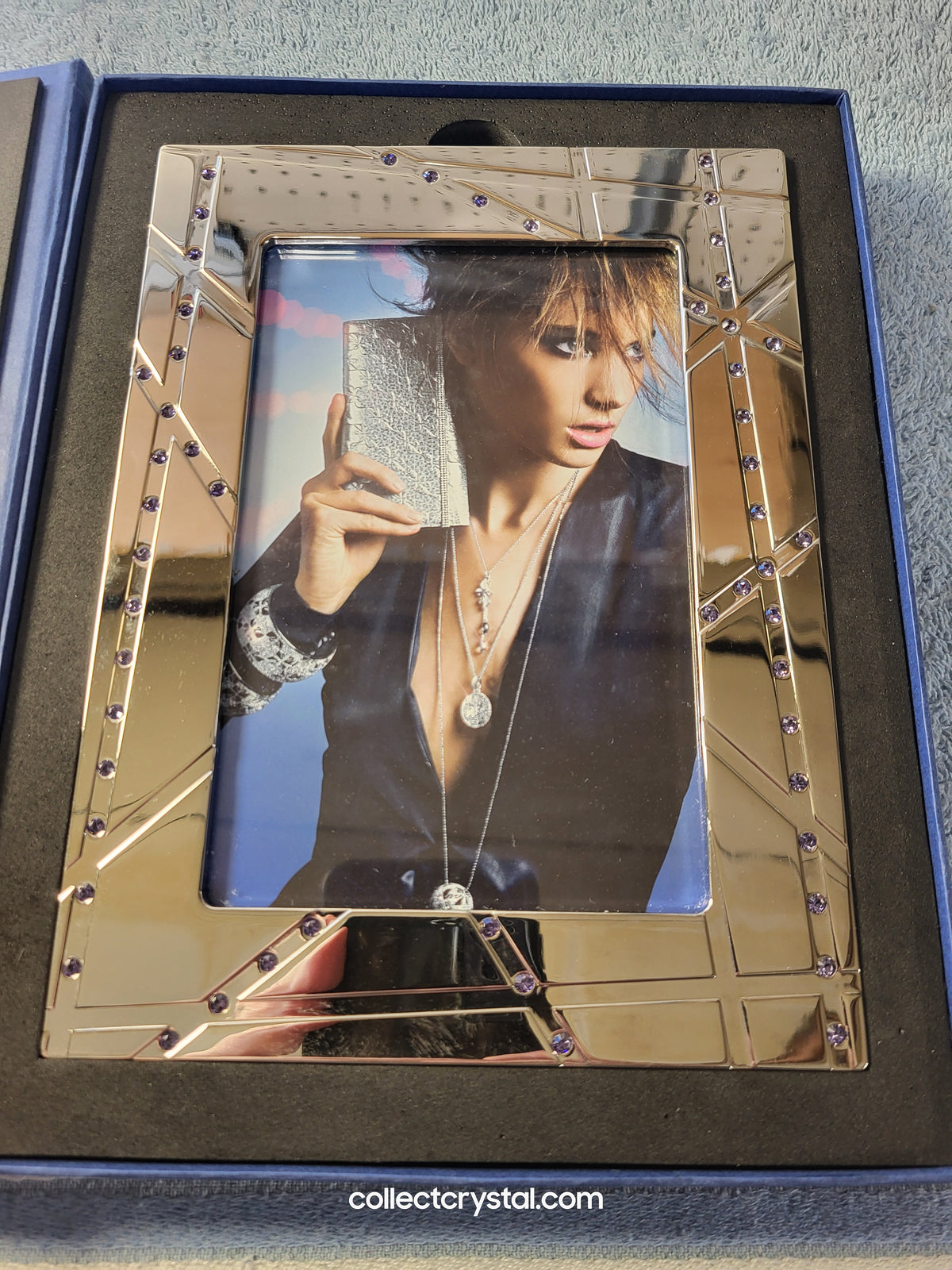 Swarovski Promotional Photo Frame  Bill Kaulitz Visual Merchandising