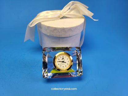 Swarovski - Desk Clock - Special Edition No Number a variation of BELLE EPOQUE GOLD