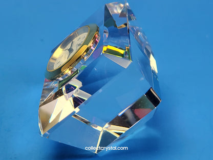 Swarovski - Desk Clock - Special Edition No Number a variation of BELLE EPOQUE GOLD