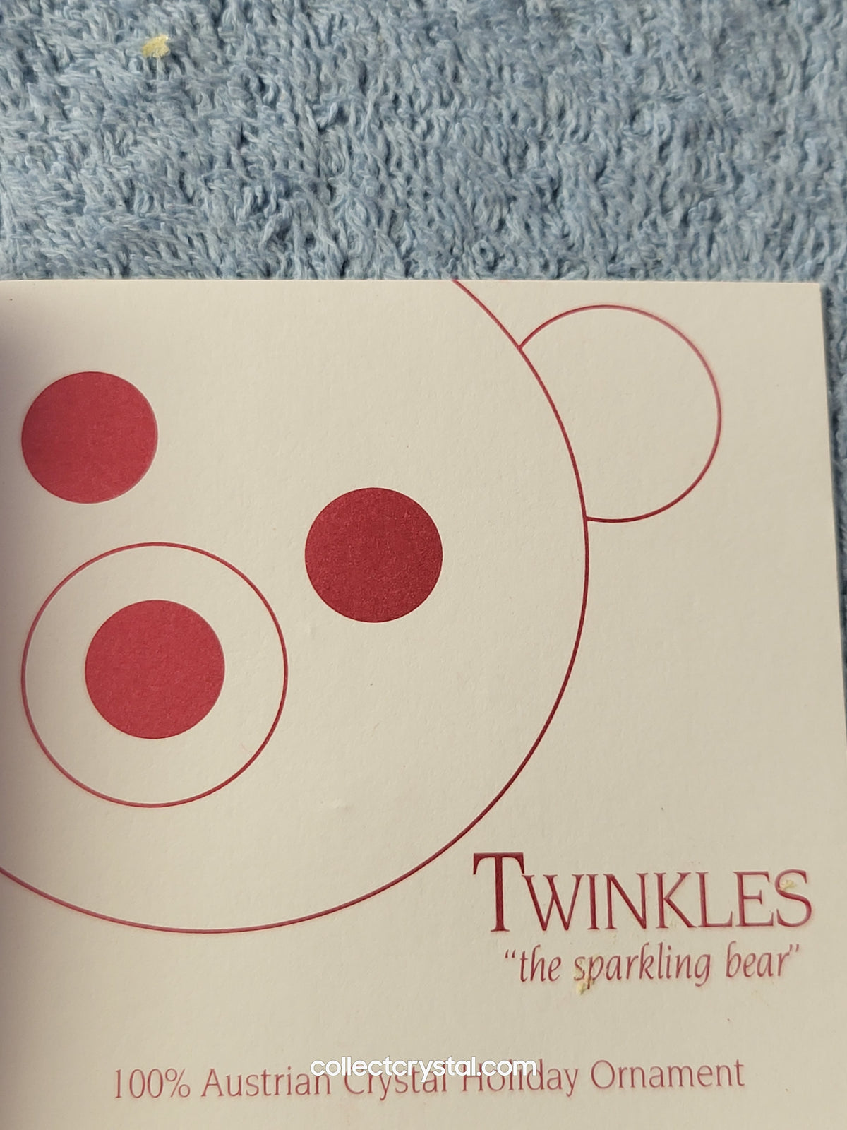 Twinkles - Zales Exclusive  - Christmas - Bear Figurine # BSC5006