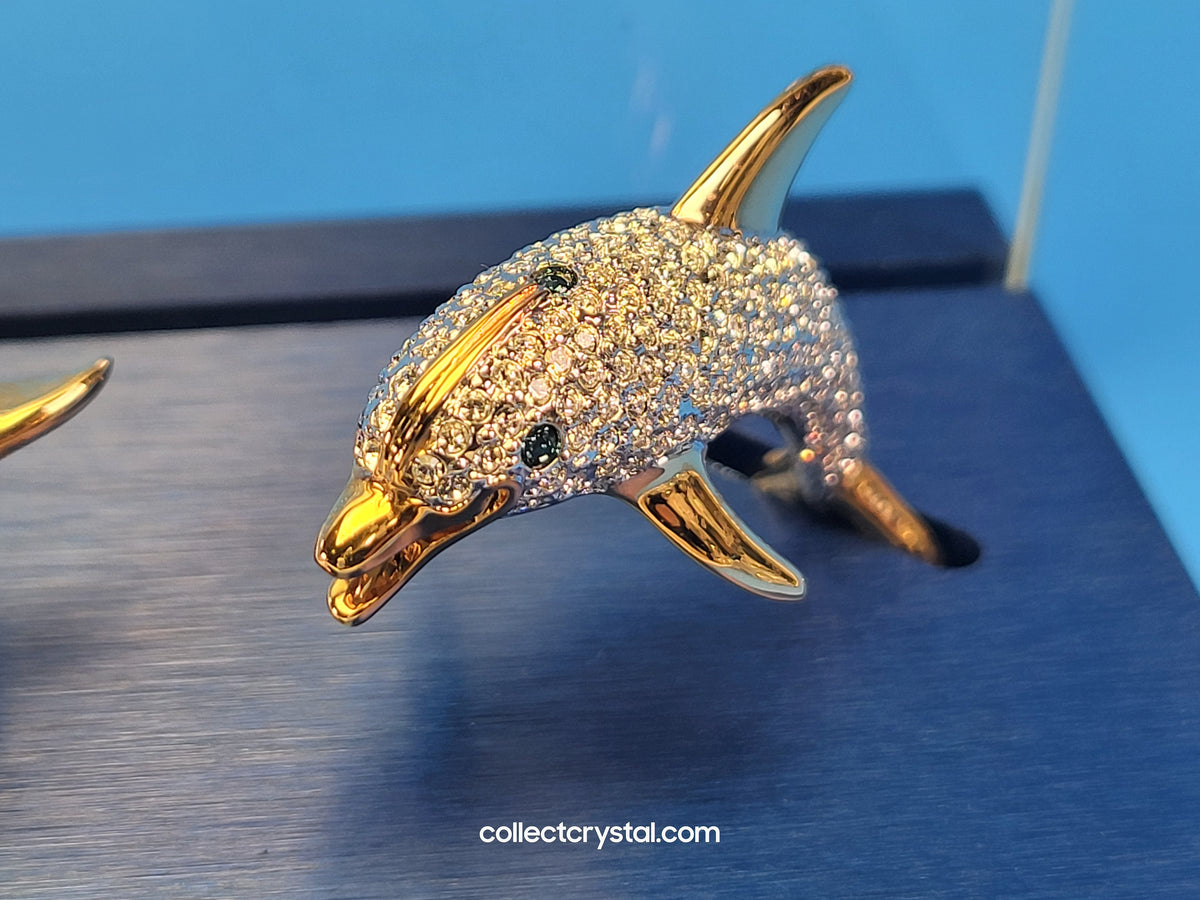 OLIVER WEBER - DOLPHINS - Complete w/ ocean Stand & boxes