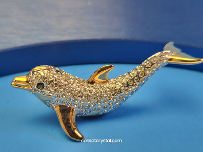 OLIVER WEBER - DOLPHINS - Complete w/ ocean Stand & boxes