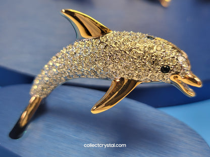 OLIVER WEBER - DOLPHINS - Complete w/ ocean Stand & boxes